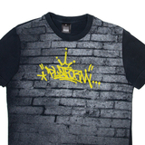 PLATFORM Mens T-Shirt Black M