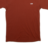VANS Mens T-Shirt Red S