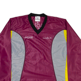 S.SPORT Mens Jersey Purple Long Sleeve USA V-Neck M