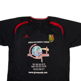 LACATONI L.cluso Giro Mundo Mens Football Shirt Jersey Black V-Neck M