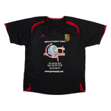 LACATONI L.cluso Giro Mundo Mens Football Shirt Jersey Black V-Neck M