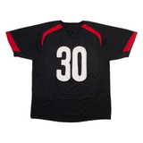 LACATONI L.cluso Giro Mundo Mens Football Shirt Jersey Black V-Neck M