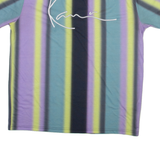 KARL KANI Mens T-Shirt Purple L