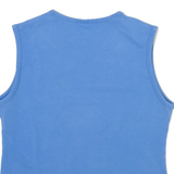 CARHARTT Womens T-Shirt Blue Sleeveless S