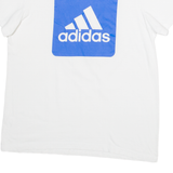 ADIDAS Mens T-Shirt White S