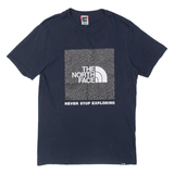 THE NORTH FACE Mens T-Shirt Blue XS