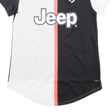 ADIDAS Juventus Mens Football Shirt T-Shirt Black Crew Neck XS