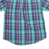 TOMMY HILFIGER Custom Fit Mens Shirt Green Check M