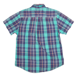 TOMMY HILFIGER Custom Fit Mens Shirt Green Check M