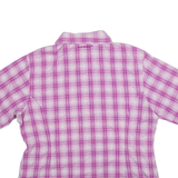 MAMMUT Womens Shirt Purple Check 2XL