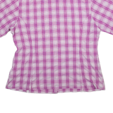 MAMMUT Womens Shirt Purple Check 2XL