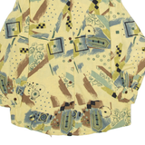 Mens Shirt Green Long Sleeve M