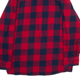 LEVI'S Mens Shirt Red Gingham Long Sleeve S