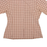 MAMMUT Womens Shirt Orange Check L