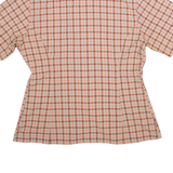 MAMMUT Womens Shirt Orange Check L