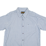 WRANGLER Mens Shirt Blue Striped XL