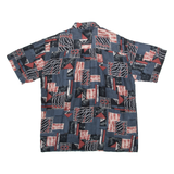 NICK TAYLOR Mens Shirt Grey L