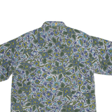 GATSBY Mens Shirt Blue Floral L