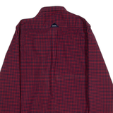 DIESEL Mens Shirt Red Gingham Long Sleeve M