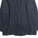 ANDRE LANCAR Mens Blazer Jacket Blue Wool Striped XL