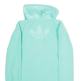 ADIDAS ORIGINALS Womens Fleece Jacket Green UK 6