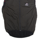 MAX HUERZELER Cycling Mens Track Gilet Black Colourblock L