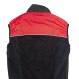 MAX HUERZELER Cycling Mens Track Gilet Black Colourblock L