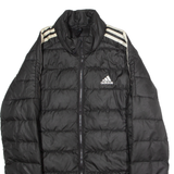 ADIDAS Womens Puffer Jacket Black S