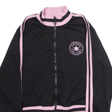 CONVERSE Womens Track Jacket Black XL