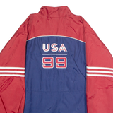 ADIDAS Fifa Women's World Cup USA 99 Mens Windbreaker Jacket Blue Nylon 90s USA L