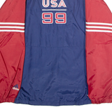 ADIDAS Fifa Women's World Cup USA 99 Mens Windbreaker Jacket Blue Nylon 90s USA L