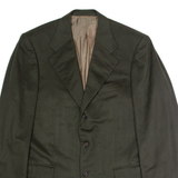 HUGO BOSS Slim Fit Mens Blazer Jacket Green Cashmere L