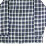CHALET Mens Lumberjack Jacket Blue Flannel Plaid 2XL