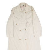 C&A Womens Trench Coat Beige 90s L