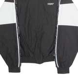 SNIPES Womens Windbreaker Jacket Black Colourblock XS