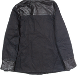 SANDRO Womens Coat Black Hooded XS