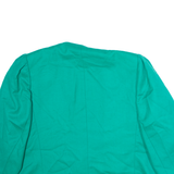 Womens Blazer Jacket Green Wool 90s UK 14