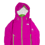 THE NORTH FACE Summit Series Womens Rain Jacket Pink Nylon Hooded S