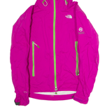 THE NORTH FACE Summit Series Womens Rain Jacket Pink Nylon Hooded S