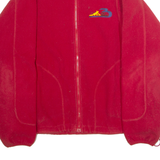 OUTER BOUNDARY Curl Mesabi Womens Fleece Jacket Red 90s L