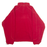 OUTER BOUNDARY Curl Mesabi Womens Fleece Jacket Red 90s L