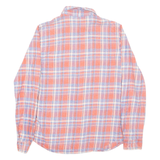 BIG STAR Womens Shirt Red Check Long Sleeve M