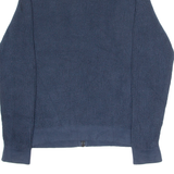 CALVIN KLEIN JEANS Mens Jumper Blue High Neck Waffle Knit M