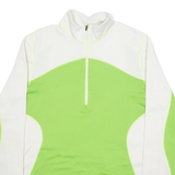 PATAGONIA Womens Fleece Green 1/4 Zip Tight Knit L