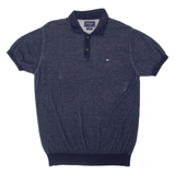 BYFORD Mens Polo Shirt Blue L