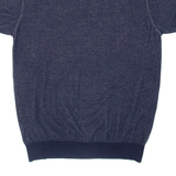 BYFORD Mens Polo Shirt Blue L