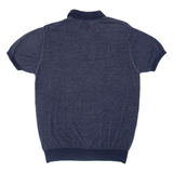 BYFORD Mens Polo Shirt Blue L