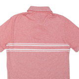 ORIGINAL PENGUIN Mens Polo Shirt Red Striped S