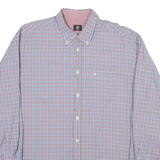 BOGNER Mens Shirt Blue Gingham Long Sleeve 2XL