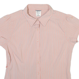 THE NORTH FACE Womens Shirt Pink Striped M